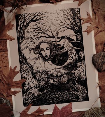 Forest of Fright - Print