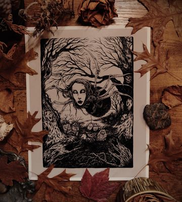 Forest of Fright - Print