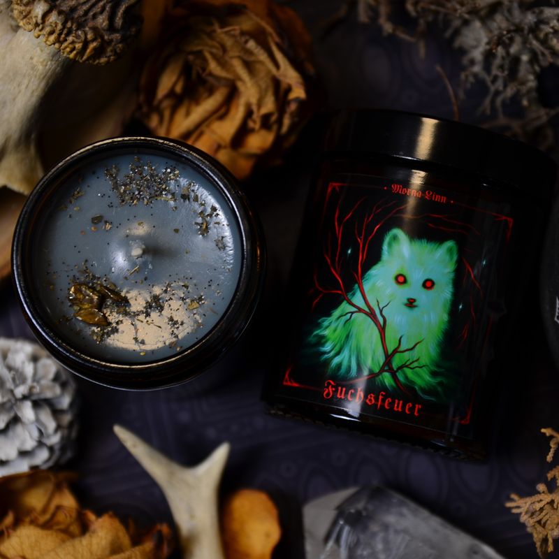 Fuchsfeuer ✷ Duftkerze im Glas 180 ml