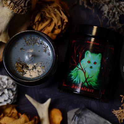 Fuchsfeuer ✷ Duftkerze im Glas 180 ml