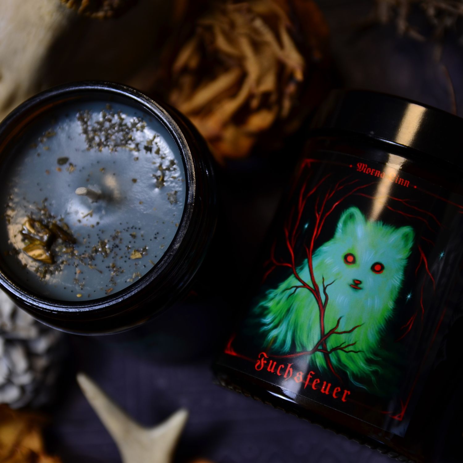 Fuchsfeuer ✷ Duftkerze im Glas 180 ml