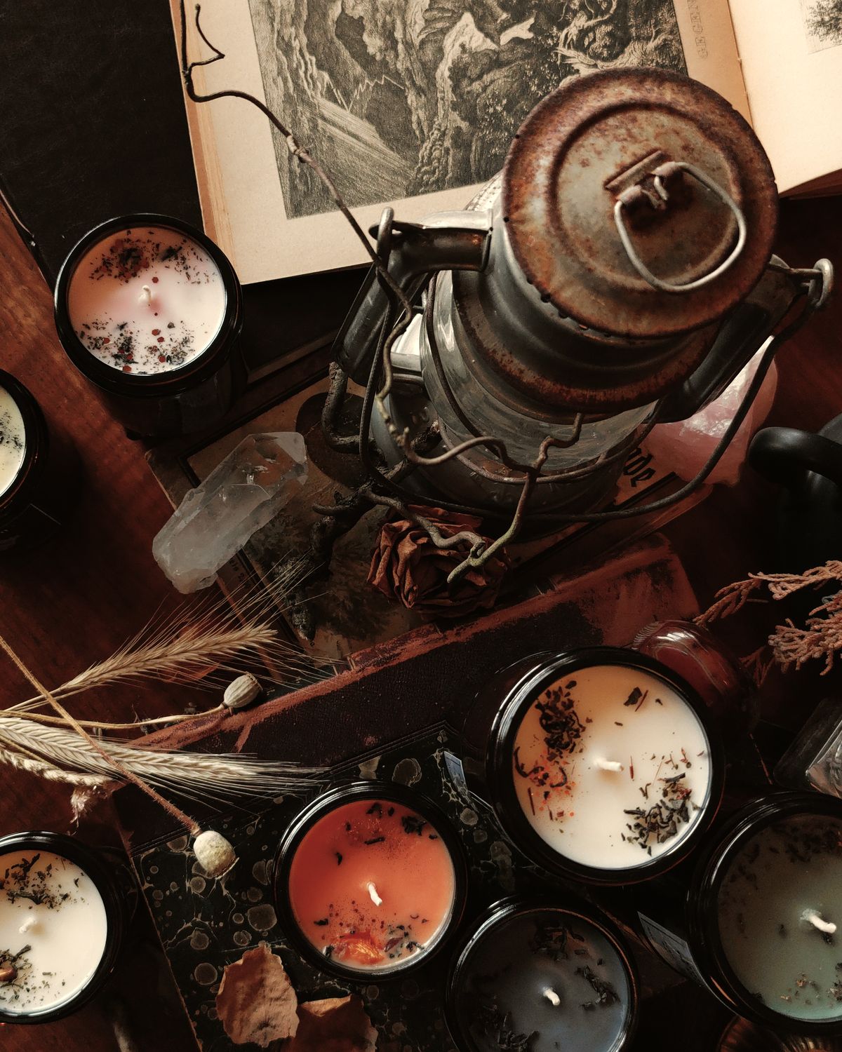 Samhain Broomride ✷ Duftkerze im Glas 180 ml