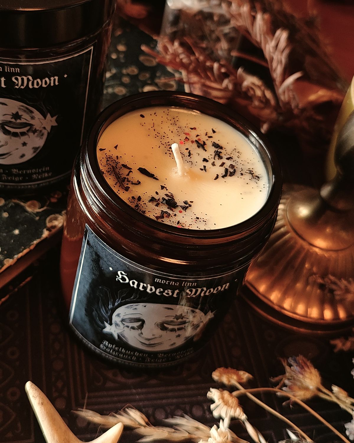 Harvest Moon ✷ Duftkerze im Glas 180 ml