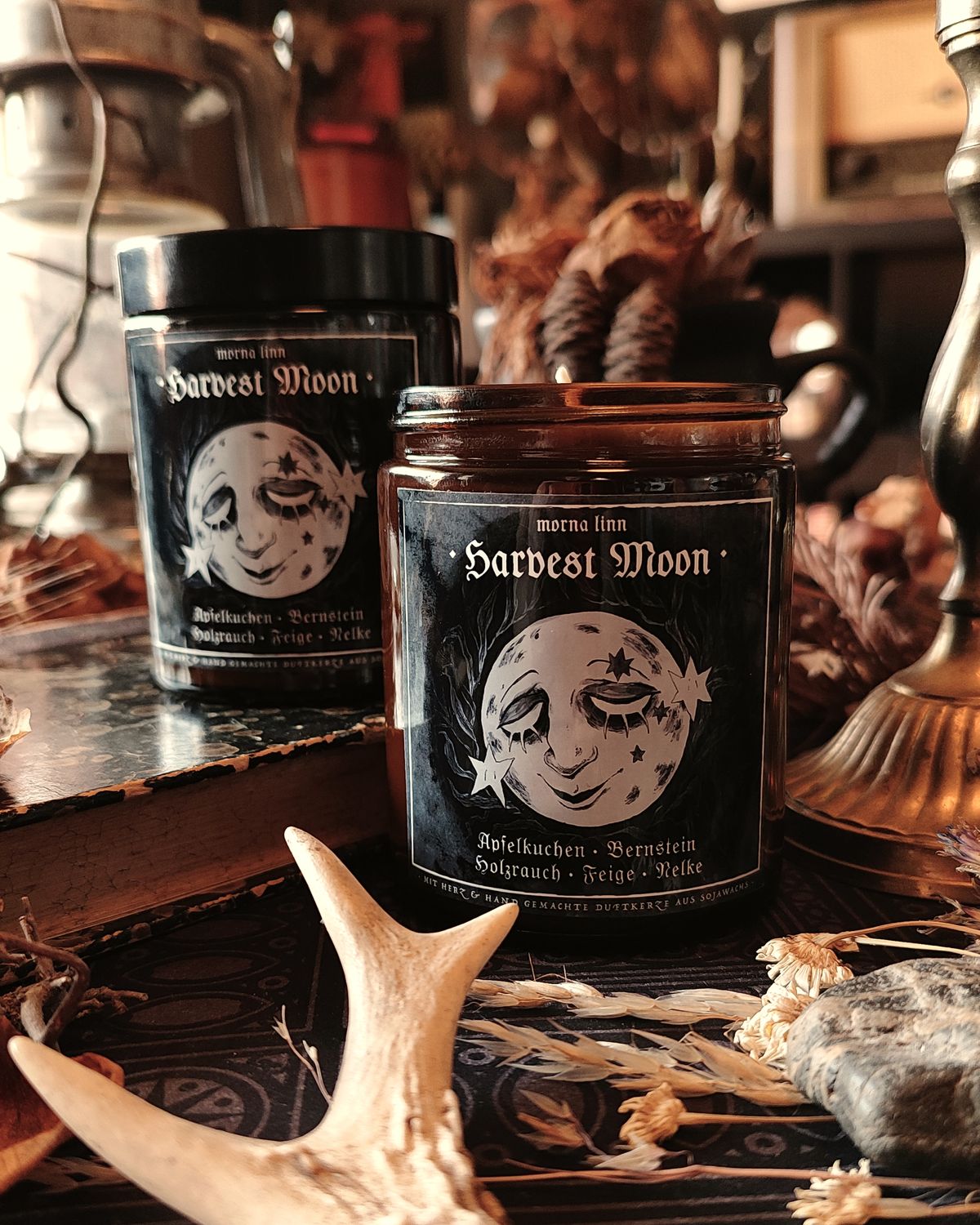 Harvest Moon ✷ Duftkerze im Glas 180 ml