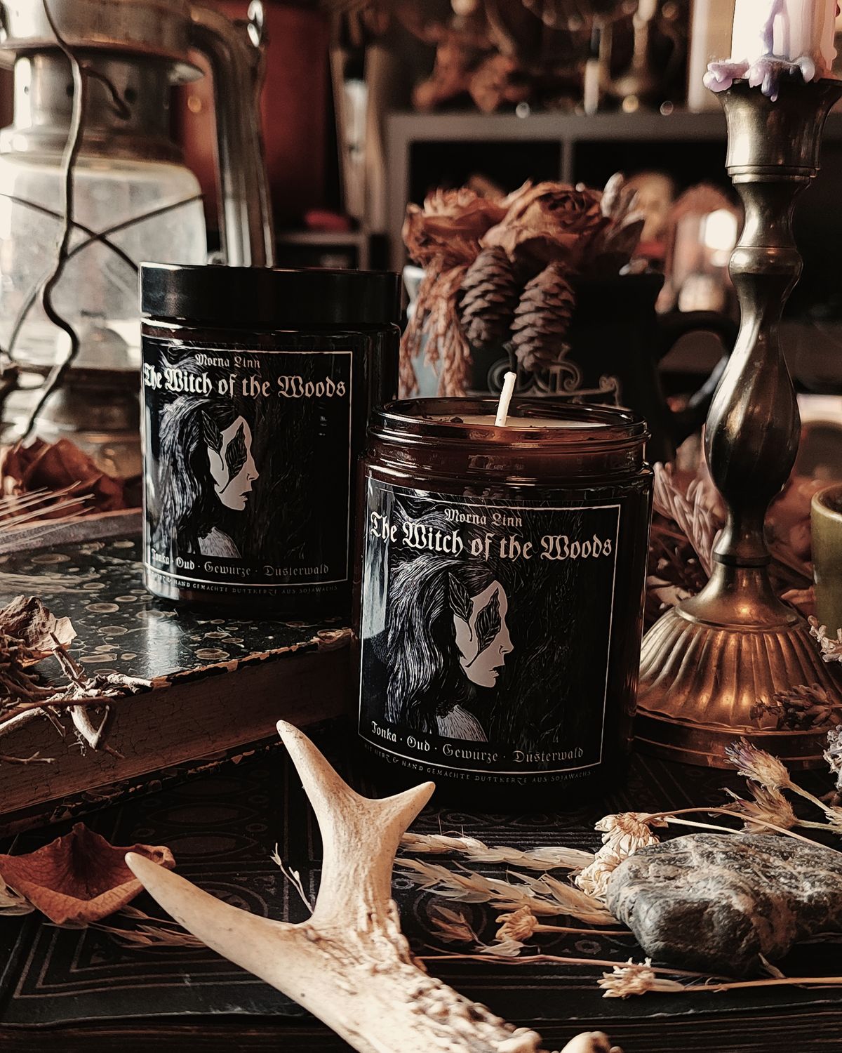 The Witch of the Woods ✷ Duftkerze im Glas 180 ml