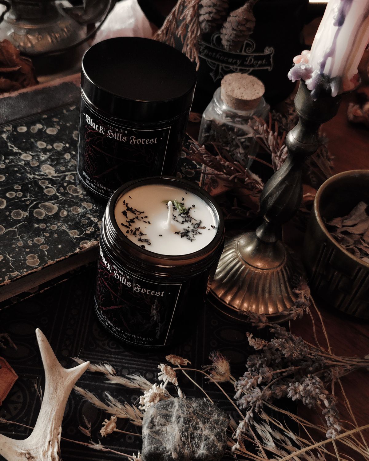 Black Hills Forest ✷ Duftkerze im Glas 180 ml
