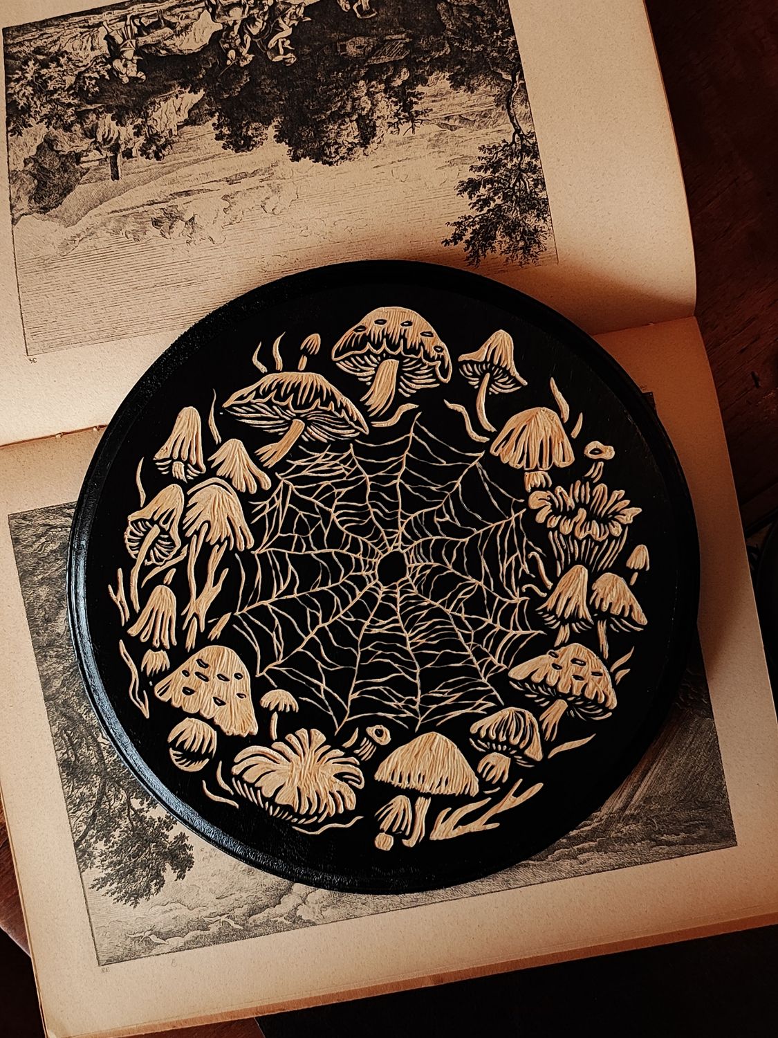 Fairie Ring · Woodcut