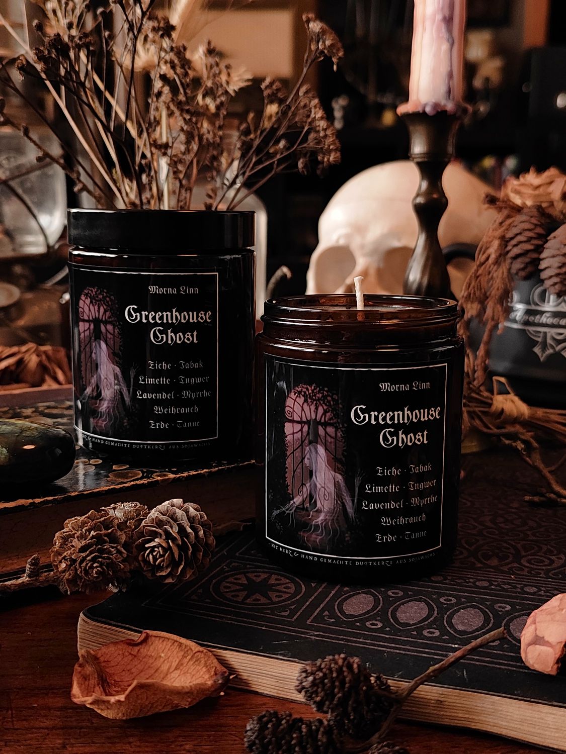 Greenhouse Ghost ✷ Duftkerze im Glas 180 ml