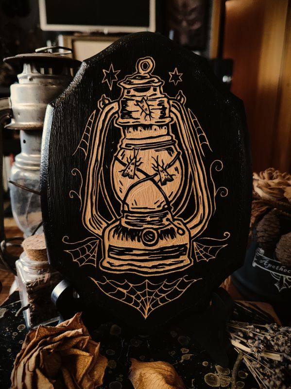 Afterlife · Woodcut