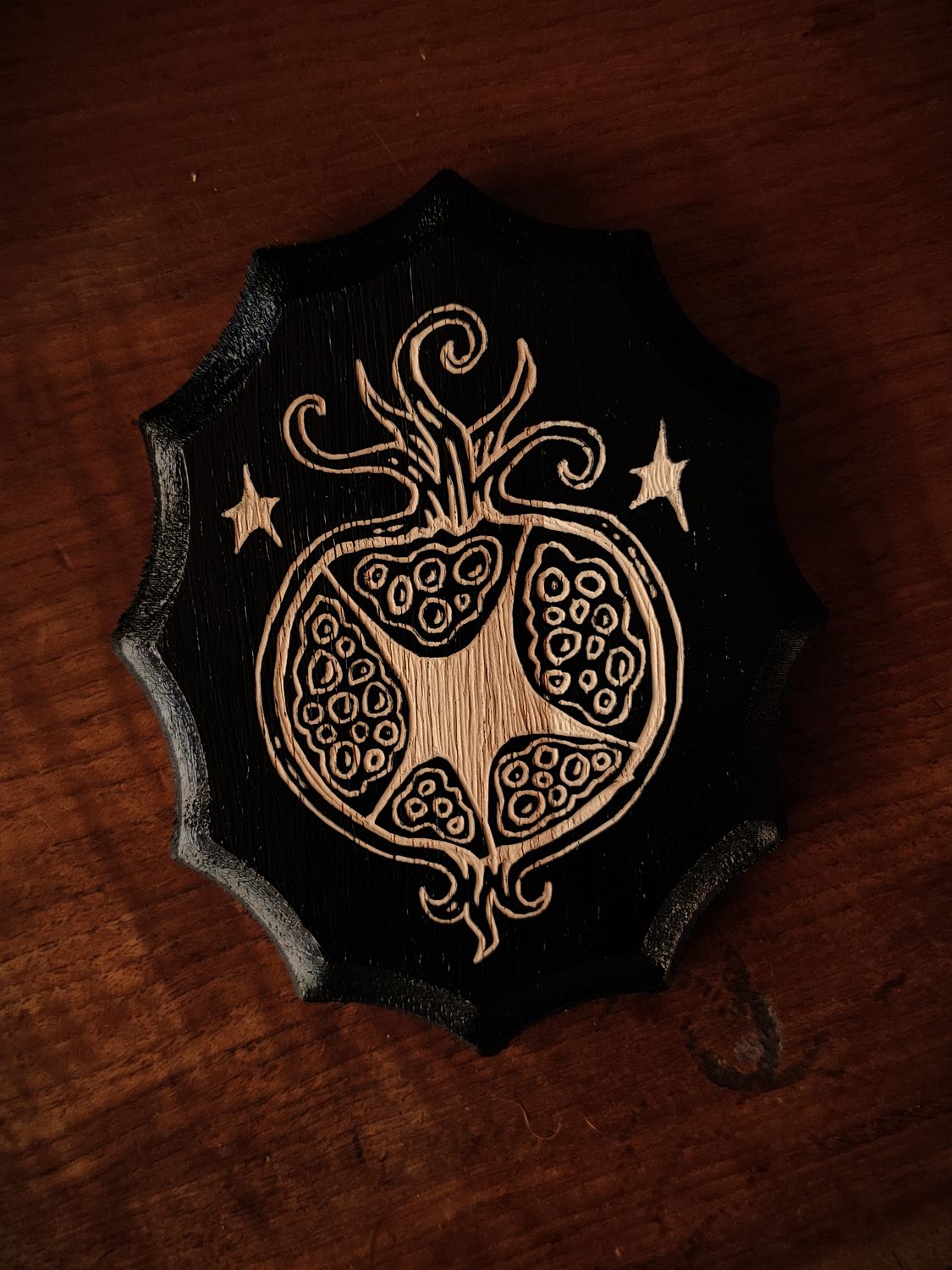 Granatapfel · Woodcut