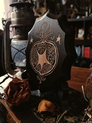 Granatapfel · Woodcut