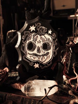 Rotten Pumpkin · Woodcut