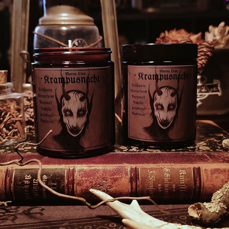 Krampusnacht ✷ Duftkerze im Glas 180 ml