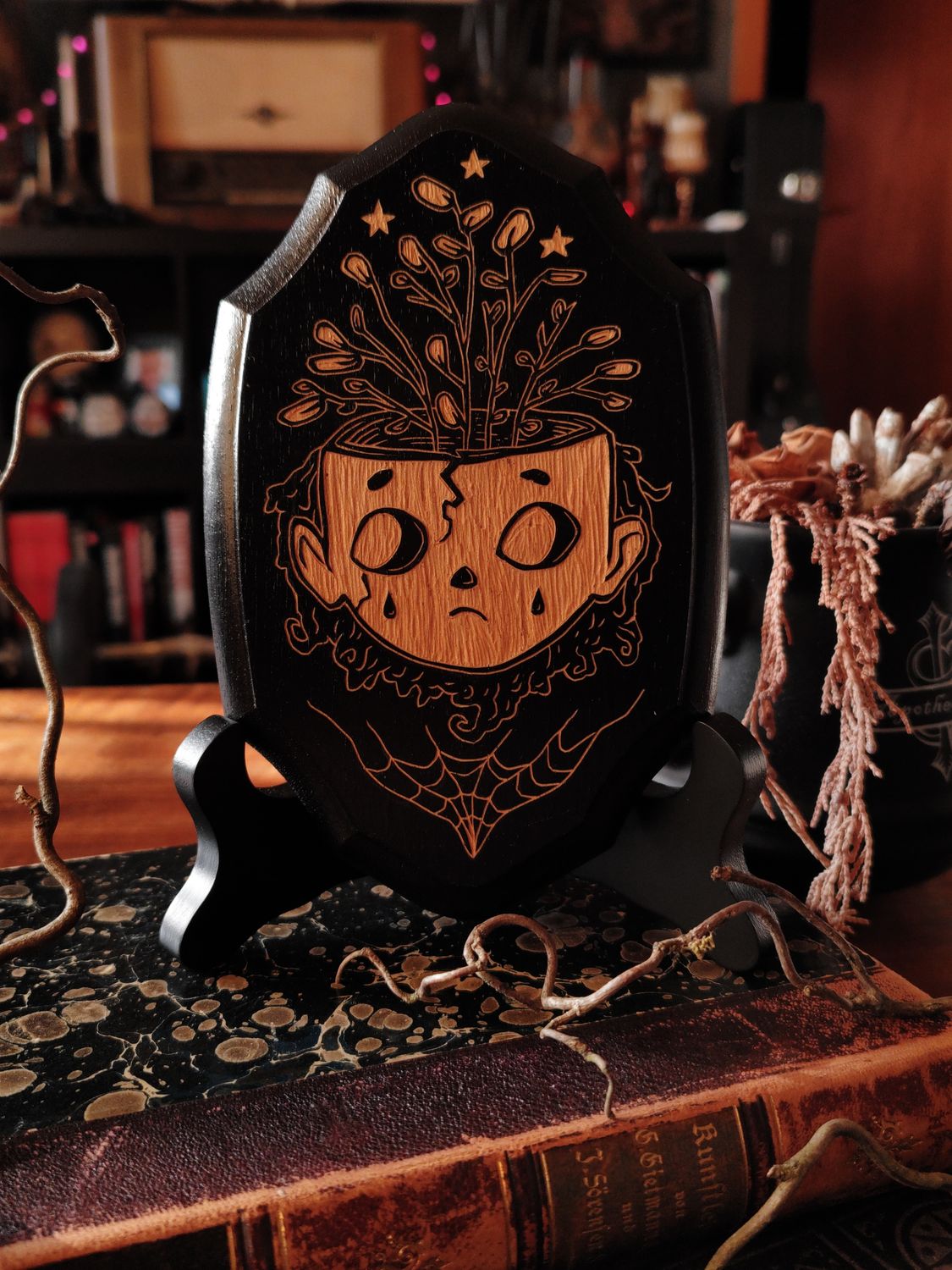 WILD THOUGHTS · Woodcut