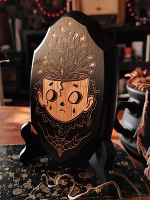 WILD THOUGHTS · Woodcut