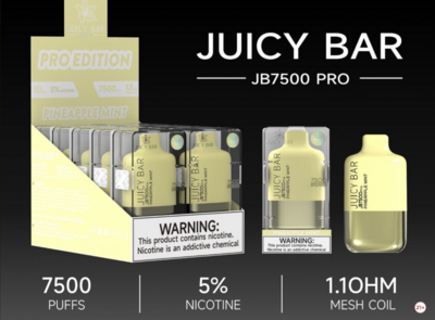 Juicy Bar Pineapple Mint (Pro Edition) - JB7500