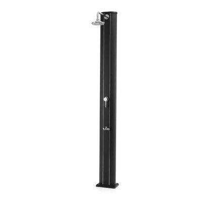 QP Ducha Solar Aluminio con Lavapiés 40L
