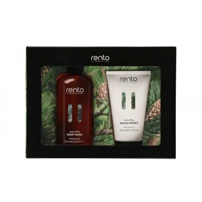 Rento Set de Regalo jabón aroma a Pino y Miel de sauna