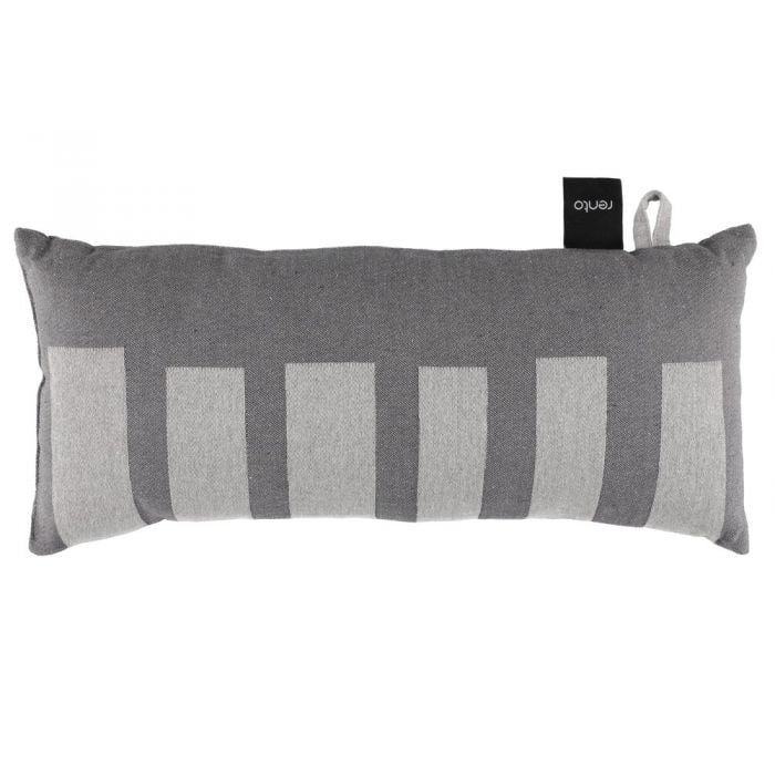 Rento Cojín para Sauna Laituri 50x22 cm Gris/Gris Claro