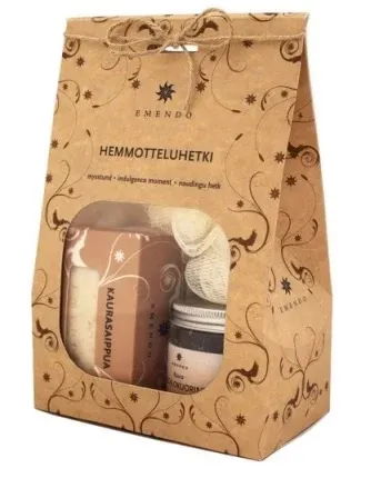 Emendo Set de Cuidado y Tratamiento con Jabón y Exfoliante de Avena