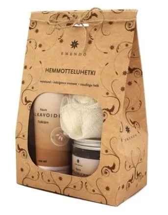 Emendo Set de Cuidado y Tratamiento con Exfoliante y Crema de Avena
