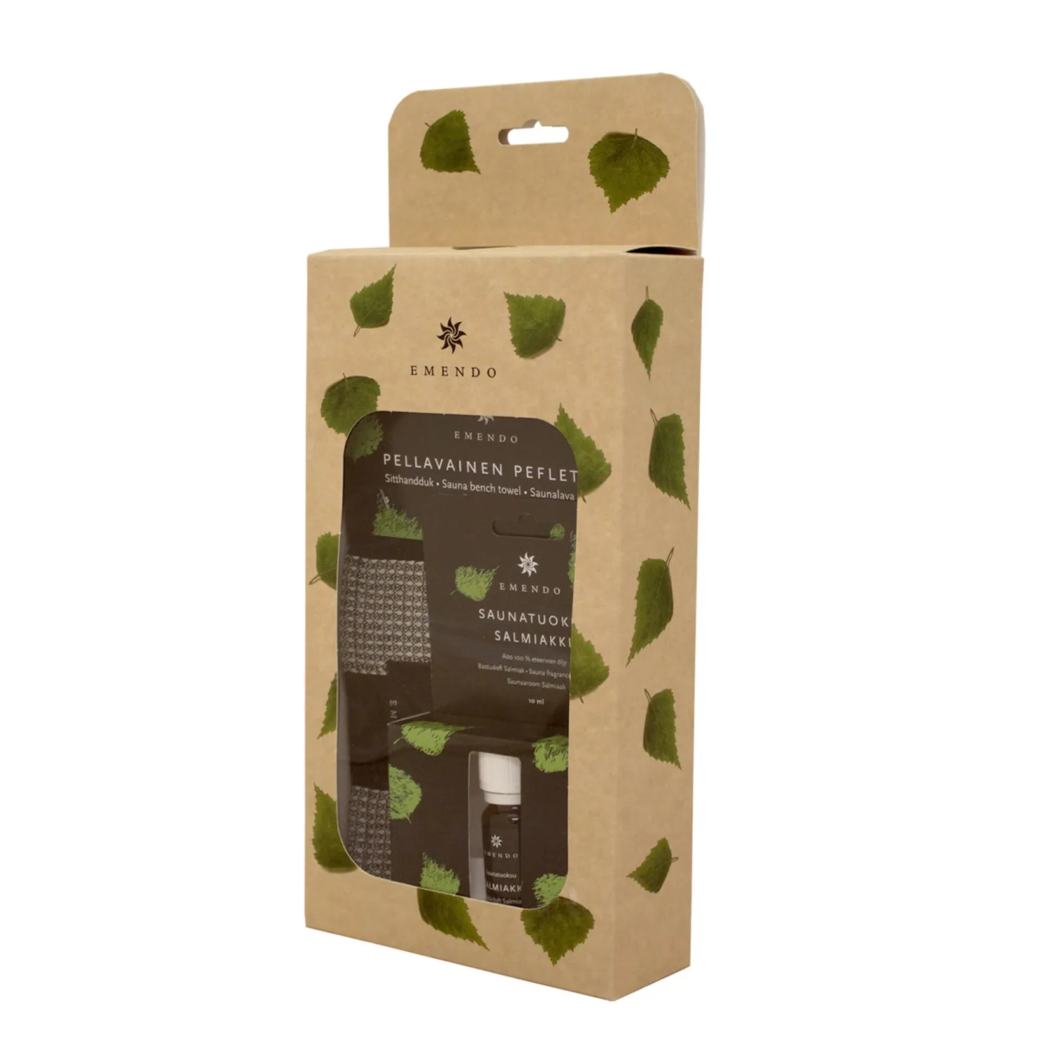 Emendo Set de Cuidado y Tratamiento con Funda y Aceite de Salmiak