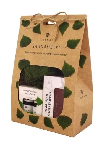 Emendo Set para Sauna de Eucalipto y Humo