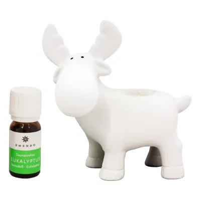 Emendo Aceite Esencial para sauna de Eucalipto con figura Reno