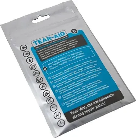 Tear Aid- Set para reparar grietas y agujeros de piscina Tipo B