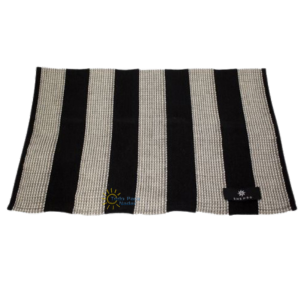 Emendo Funda Cobertor de Asiento de Sauna negra 40x50cm
