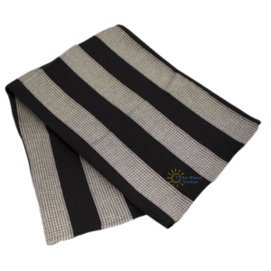 Emendo Funda Cobertor de Asiento para Sauna negra 50x150cm