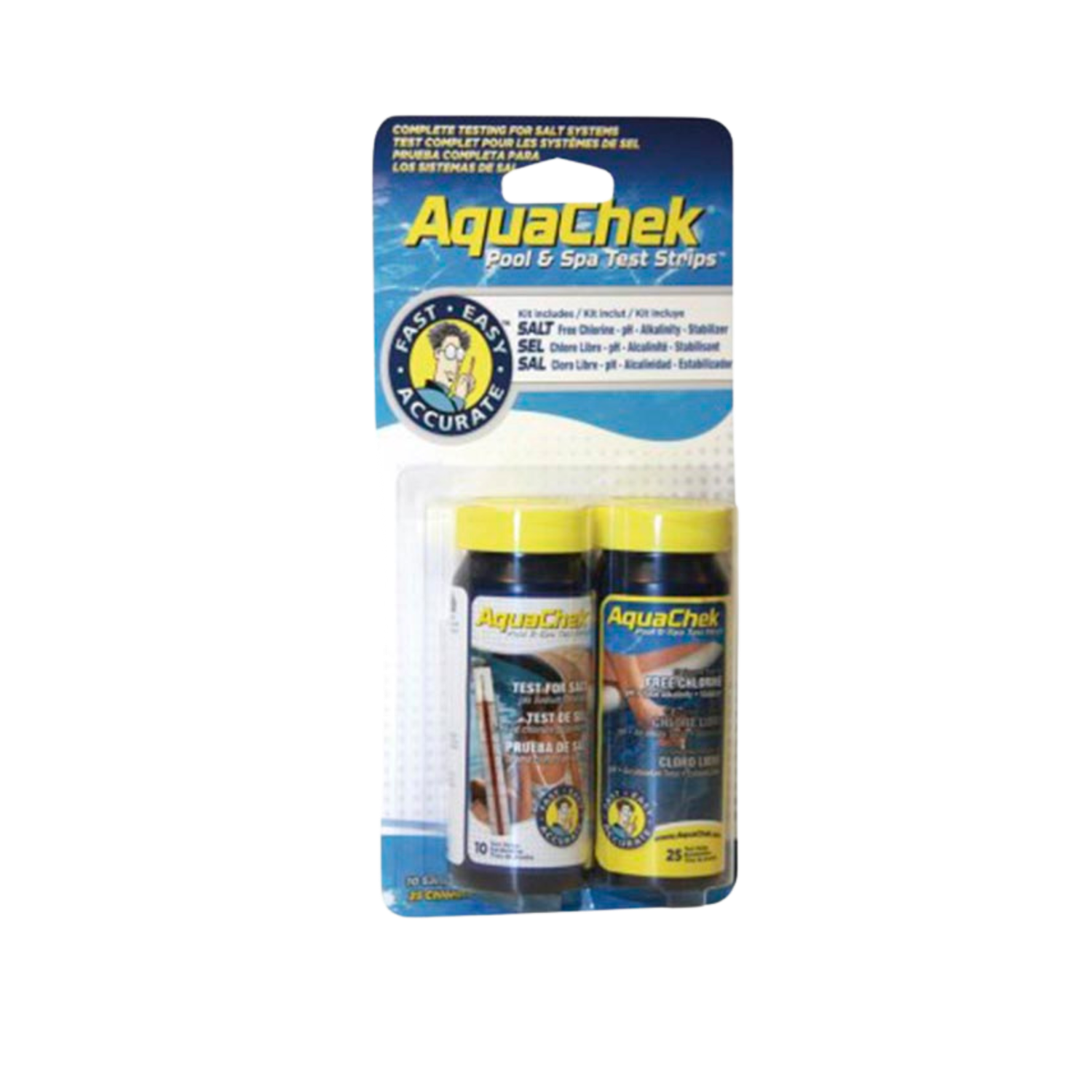 Aquachek Reactivo Sal  Amarillo + Blanco