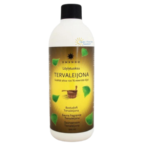 Emendo Aromas de Infusión para Sauna Tervaleijona,  Alquitrán y Eucalipto 500ml