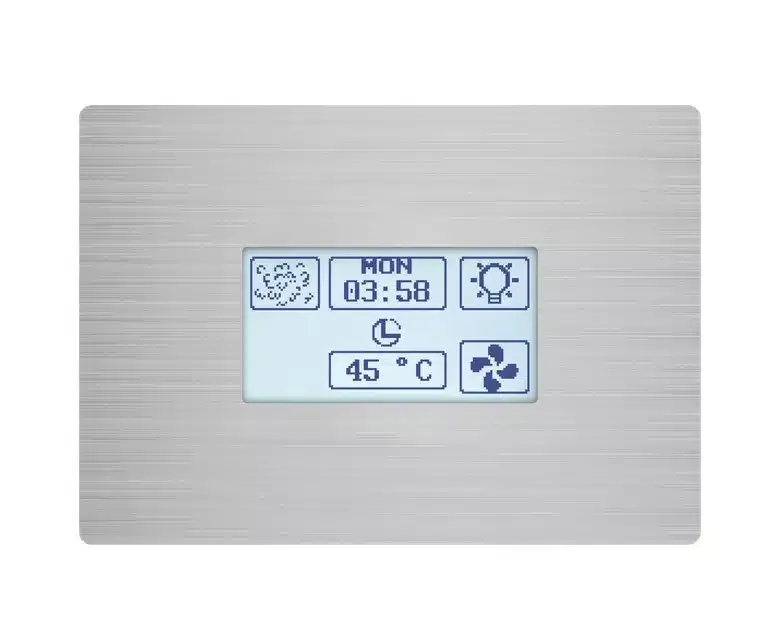 Panel de Control Sauna