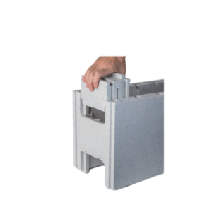 Solidbric Tapa Lateral Doble para Bloques EPS