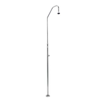 QP Duchas de acero inoxidable 1 brazo C43