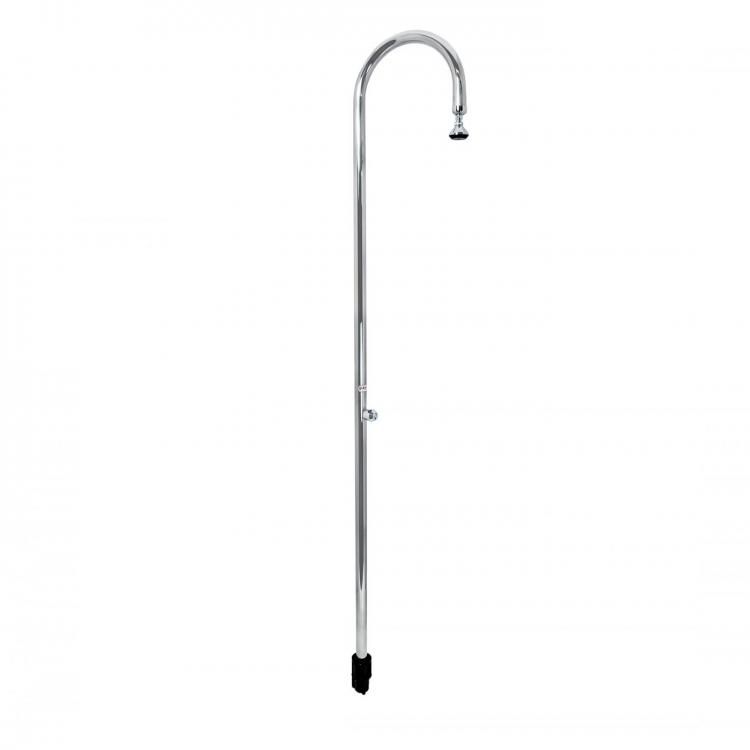 QP Duchas de acero inoxidable 1 brazo C/43 Bastón