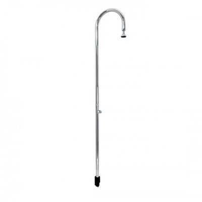 QP Duchas de acero inoxidable 1 brazo C/43 Bastón