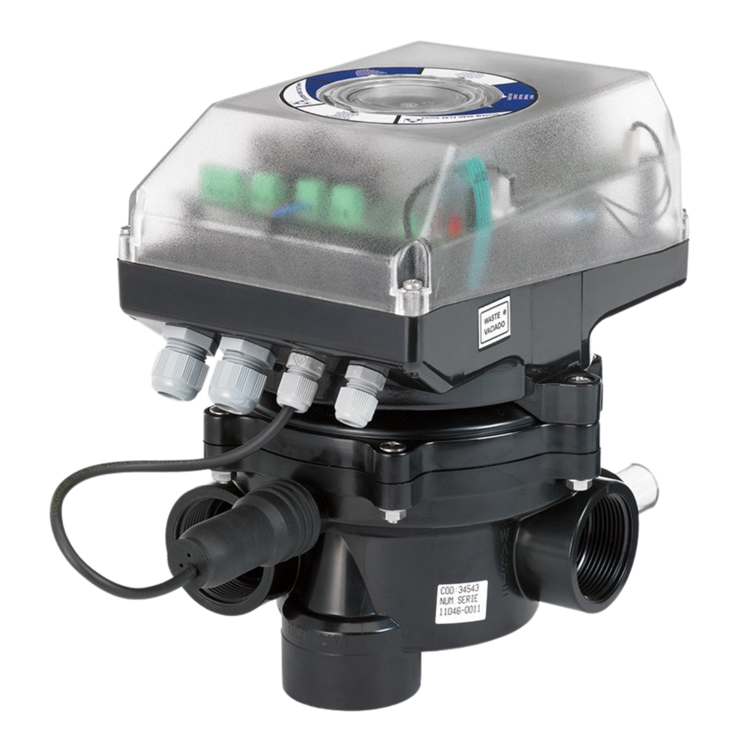 AstralPool Válvula Selectora Automática VRAC Flat de 1 1/2&quot;