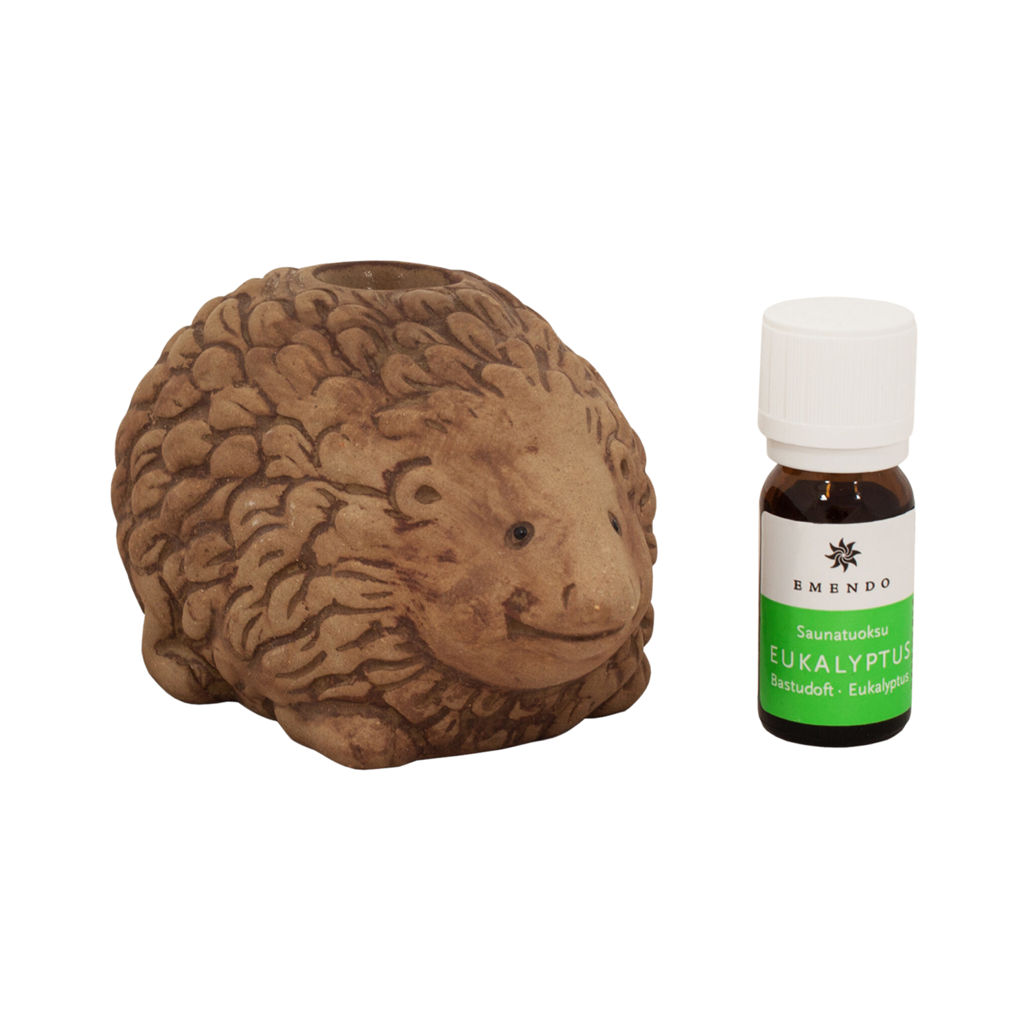 Emendo Aceite Esencial para Sauna de Eucalipto con figura Erizo