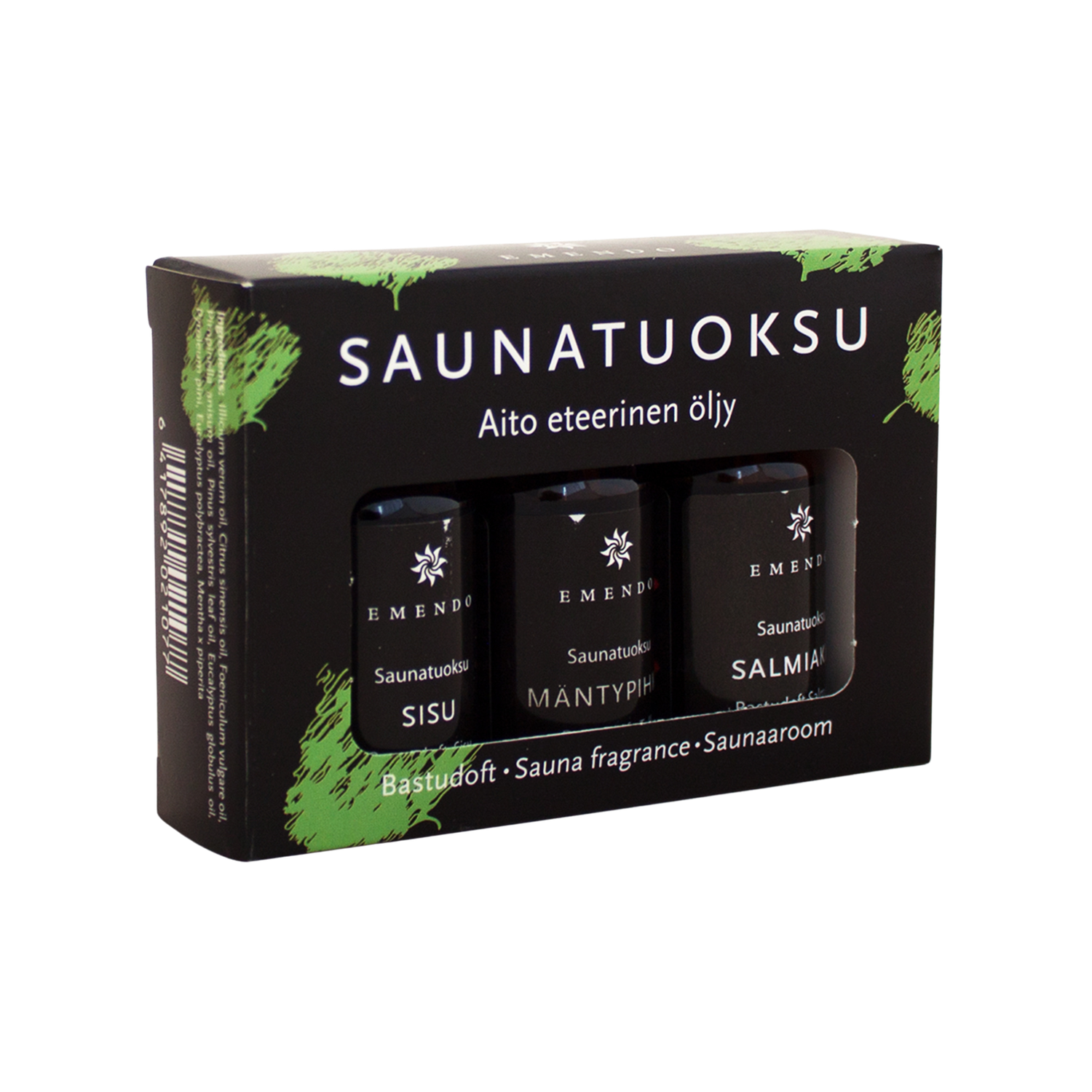 Emendo Set aromas para sauna 3 x 10 ml
