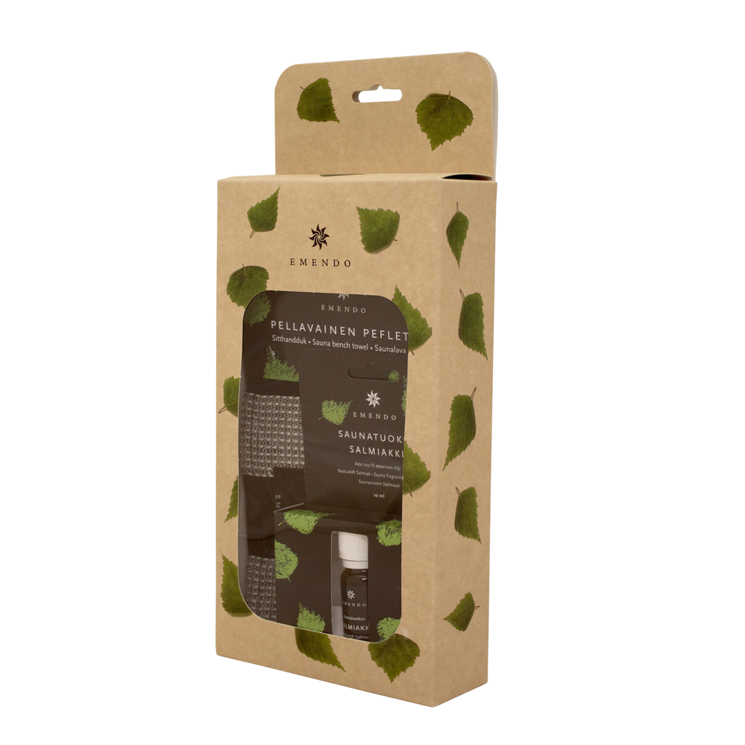 Emendo Set de Cuidado y Tratamiento con Funda y Aceite de Salmiak