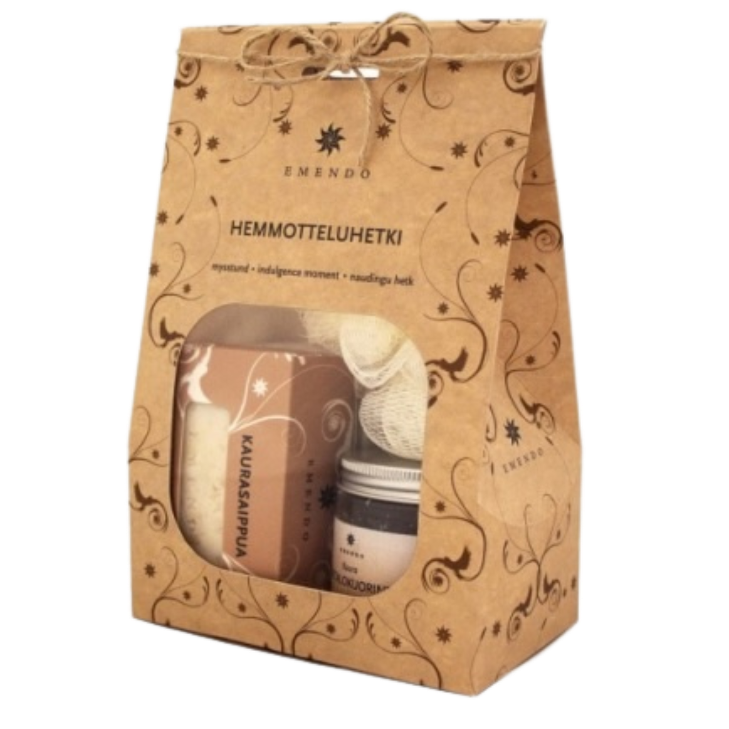 Emendo Set de Cuidado y Tratamiento con Jabón y Exfoliante de Avena
