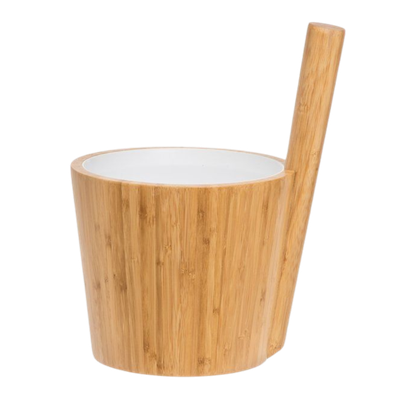 Rento Cubo de Sauna de Bambú