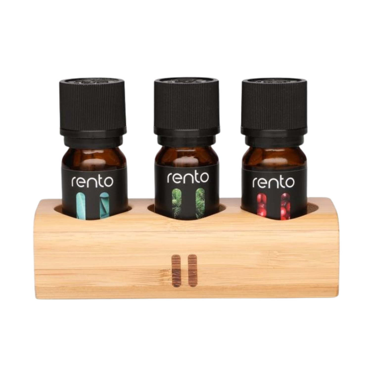 Rento Set de Esencias para Sauna 3x10ml en Soporte de Bambú