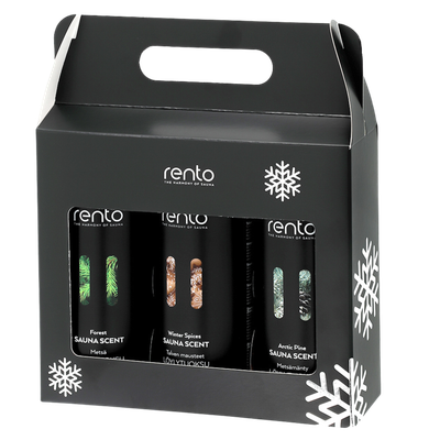 Rento Set de Fragancias para Sauna 3X400ml
