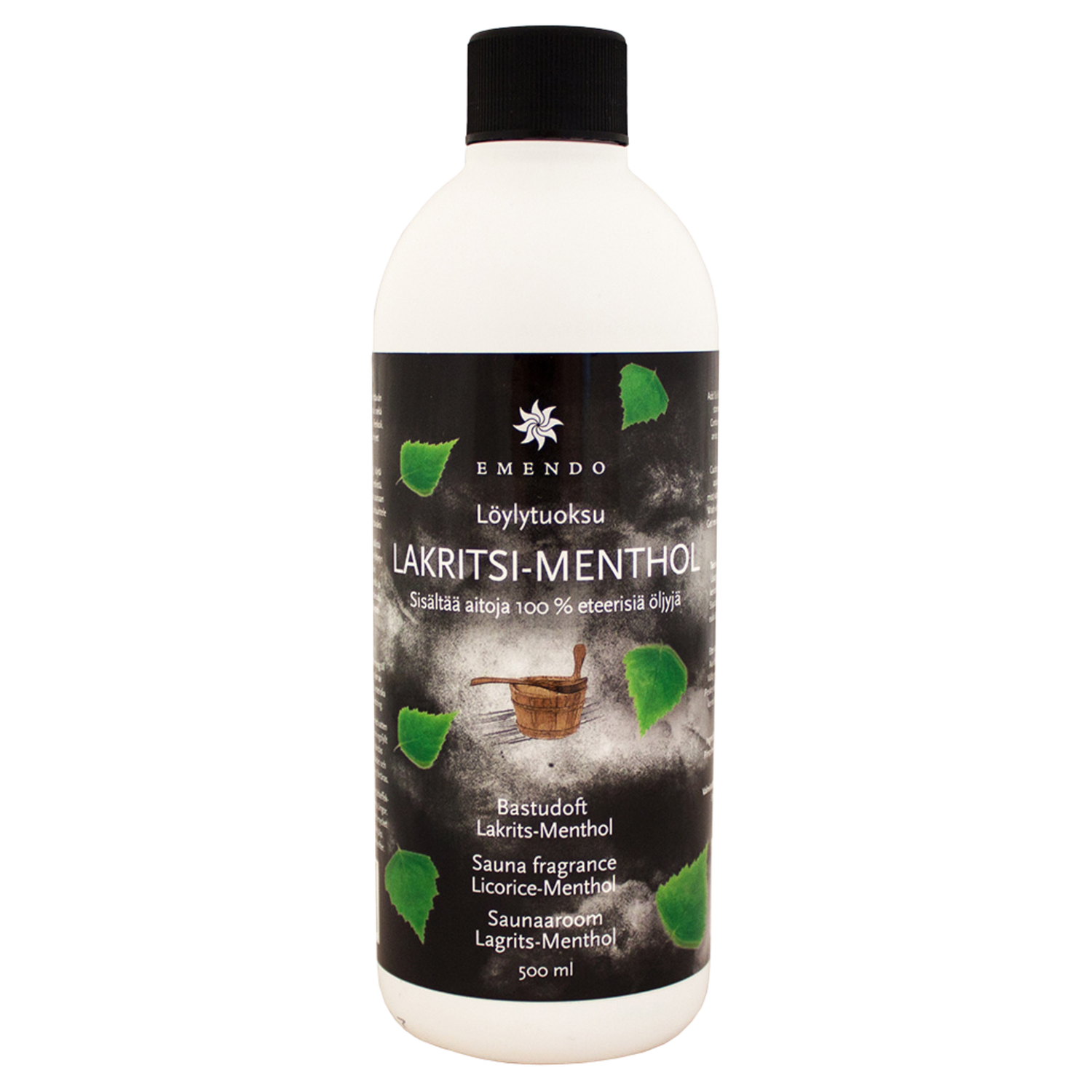 Emendo Aromas de Infusión para Sauna olor a Regaliz y Menta 500ml
