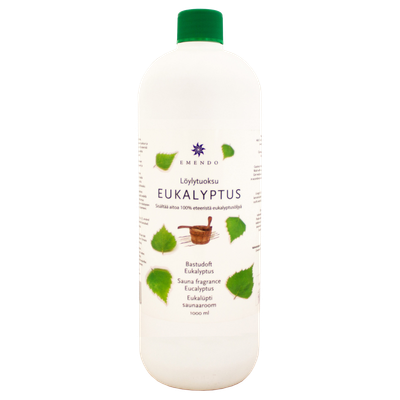 Emendo Aromas de Infusión para Sauna olor a Eucalipto 1000 ml
