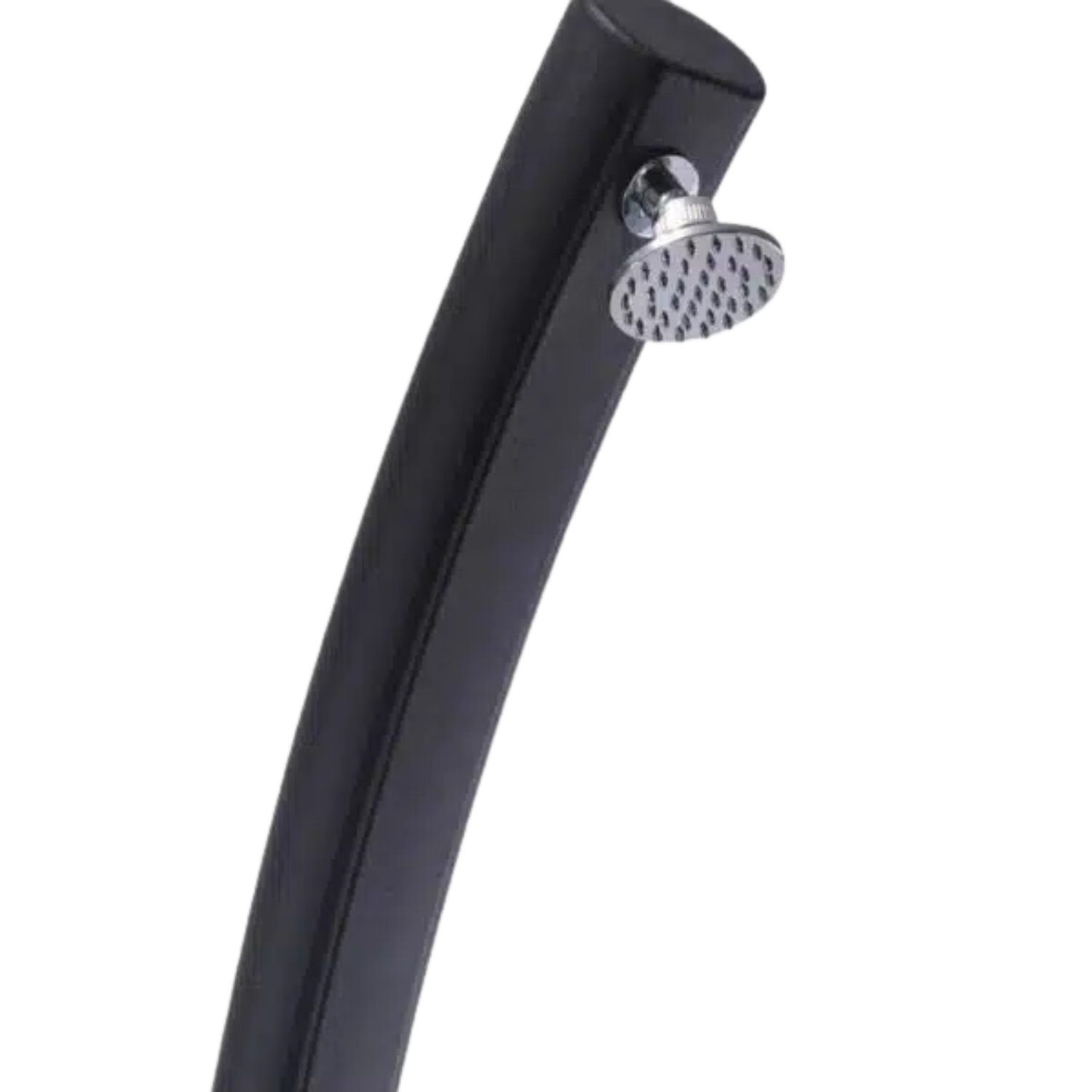 QP Ducha Solar Grace Negra con Lavapiés 25L