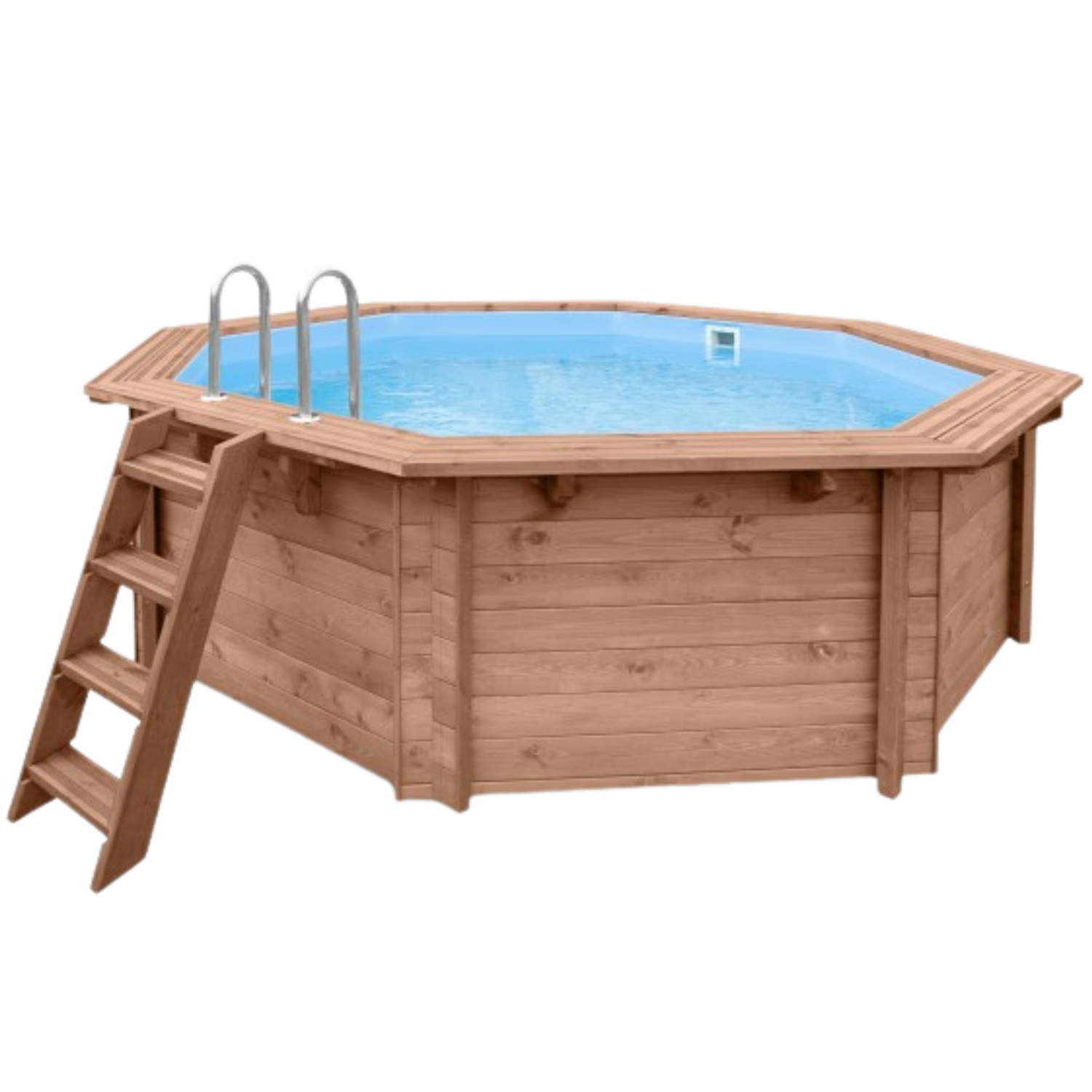 Abatec Piscina de Madera Tropical Sunshine